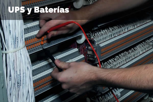 mantenimiento y reparación de UPS, venta de Baterías, Cargadores y Rectificadores